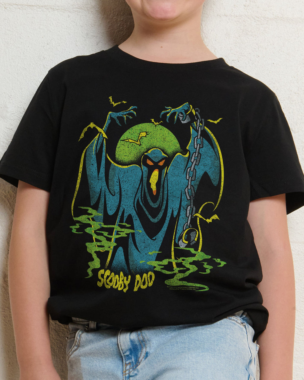 Scooby-Doo Green Ghost Kids T-Shirt product image 2