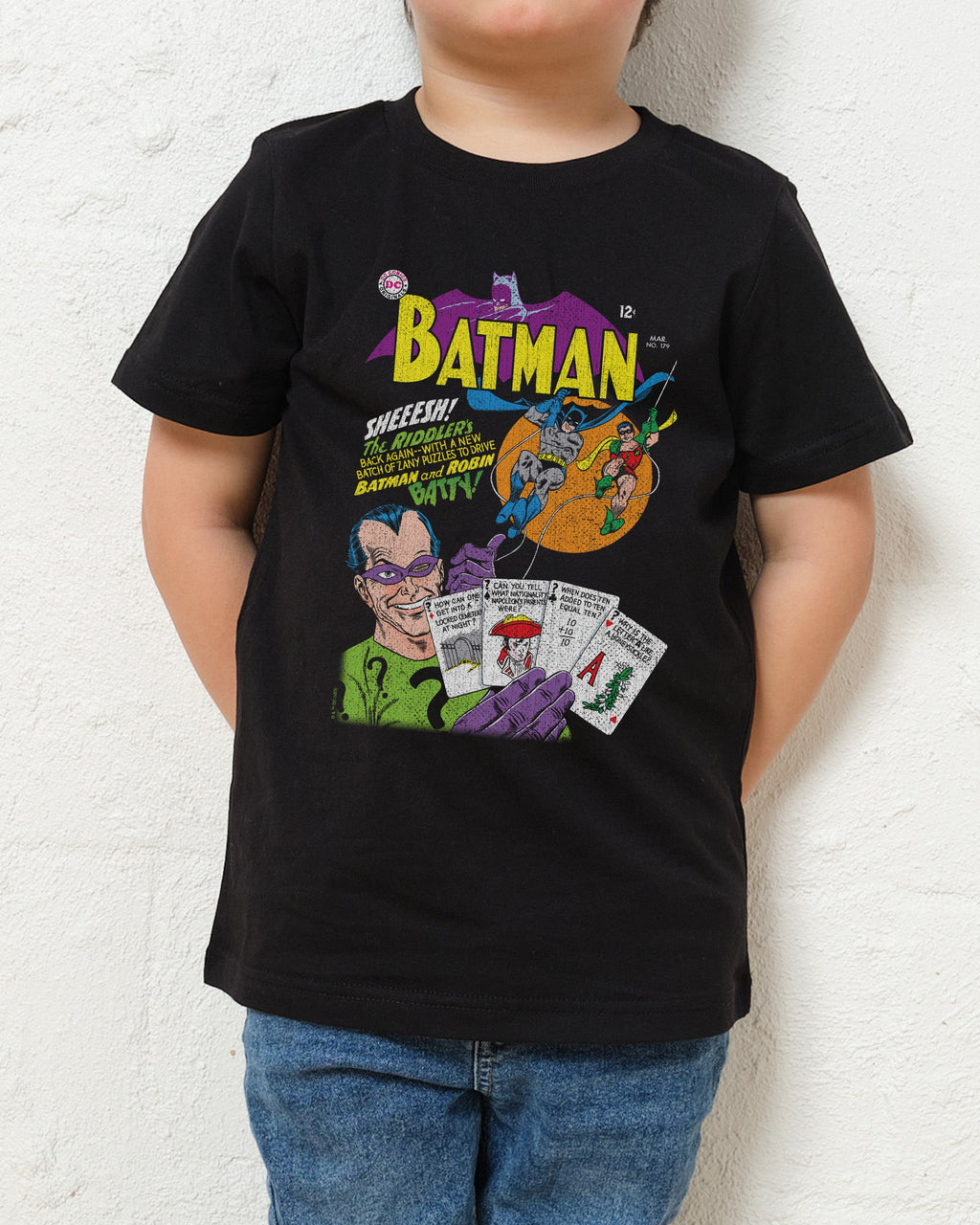The Riddler's Back Again Kids T-Shirt product image 1