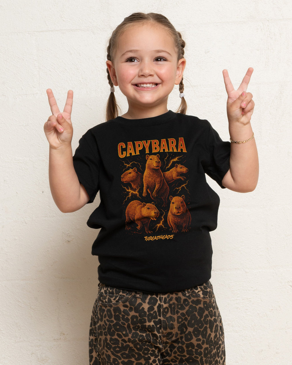 Capybara Collage Kids T-Shirt product image 1