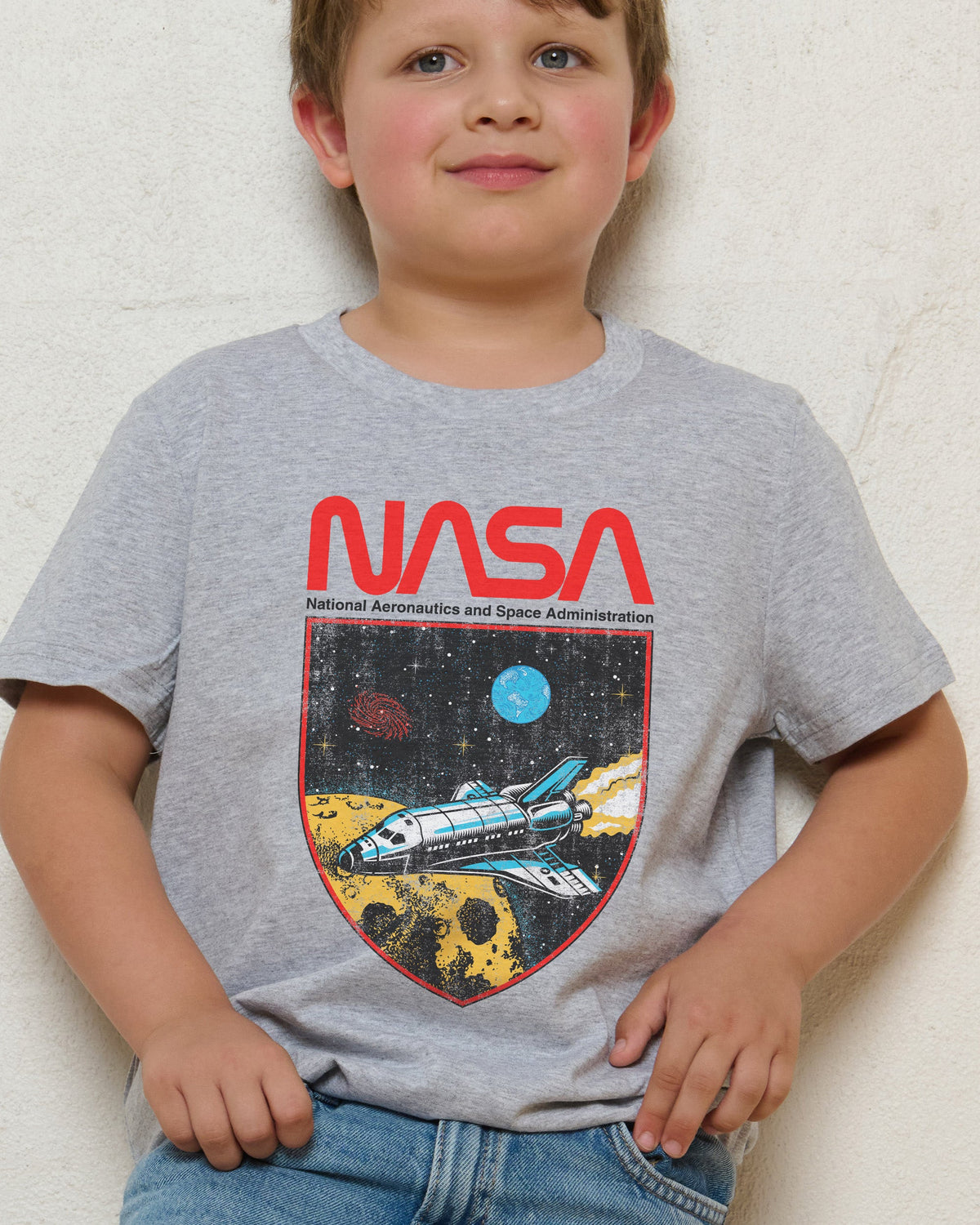 NASA Shield Kids T-Shirt product image 2
