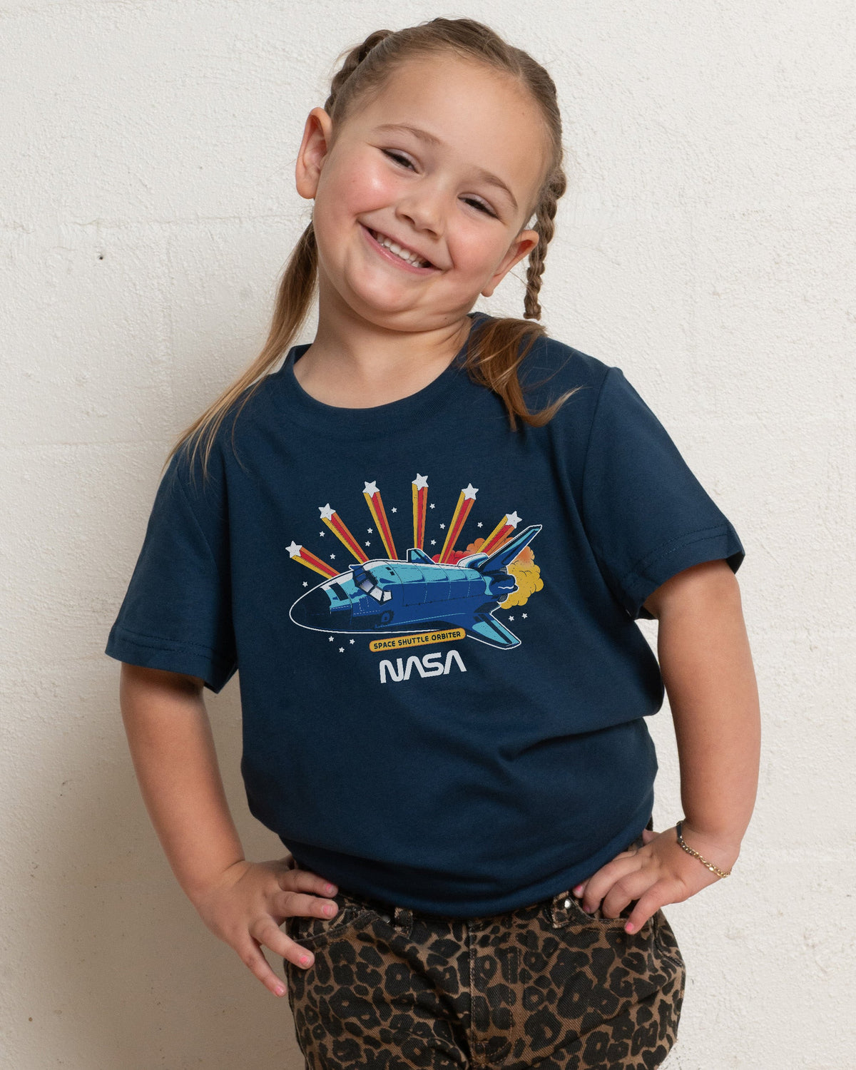 NASA Space Shuttle Orbiter Kids T-Shirt product image 2