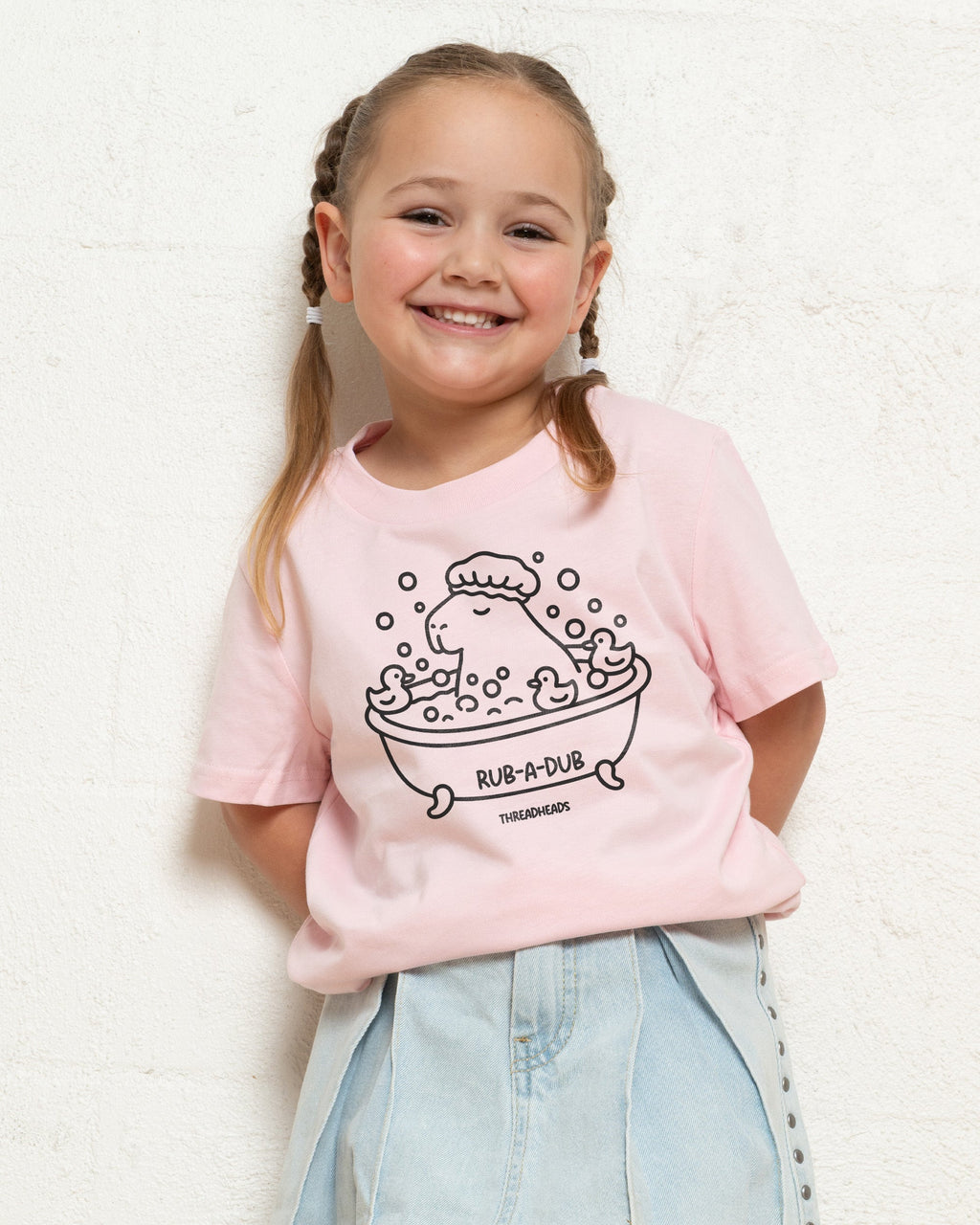 Capybara Rub-a-Dub Kids T-Shirt product image 2