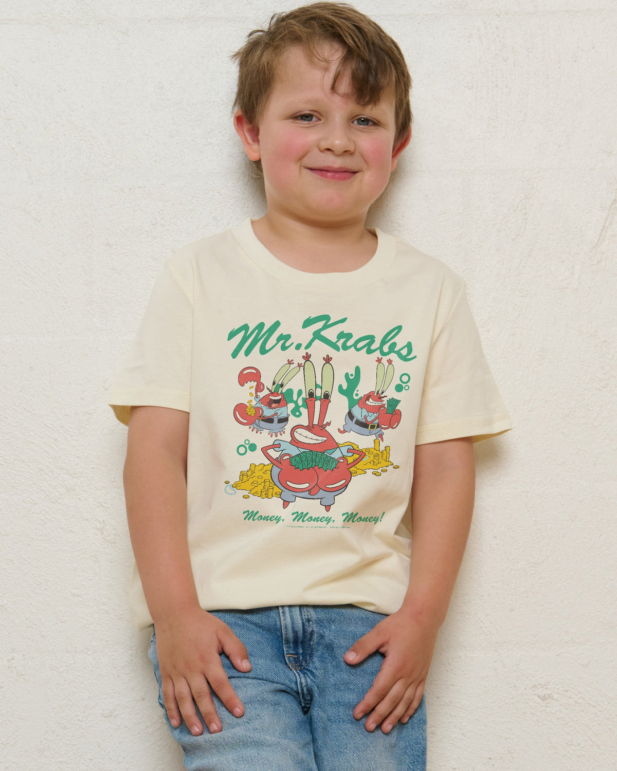 Money Man Krabs Kids T-Shirt product image 2