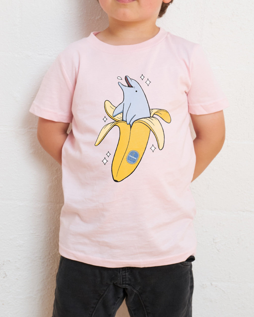 Banana Dolphin Kids T-Shirt product image 2