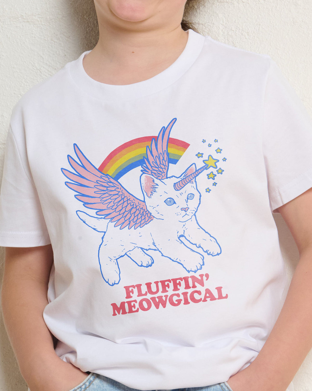 Fluffin Meowgical Kids T-Shirt product image 1