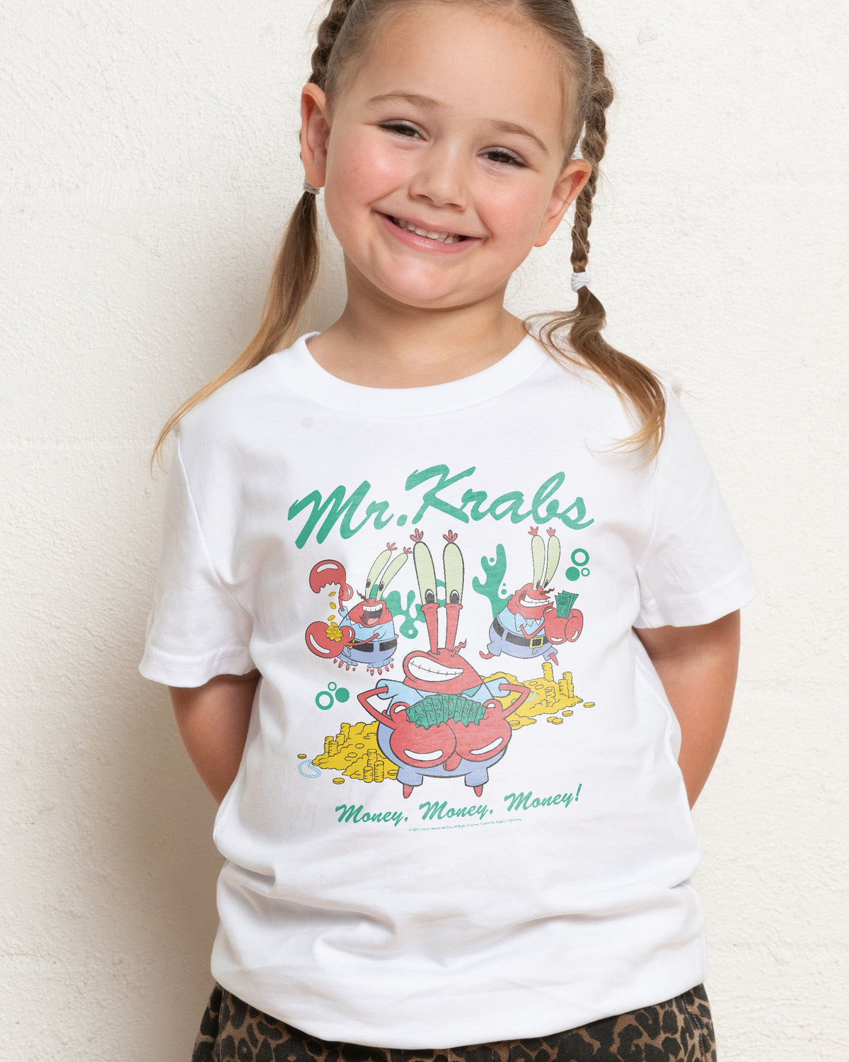 Money Man Krabs Kids T-Shirt product image 1