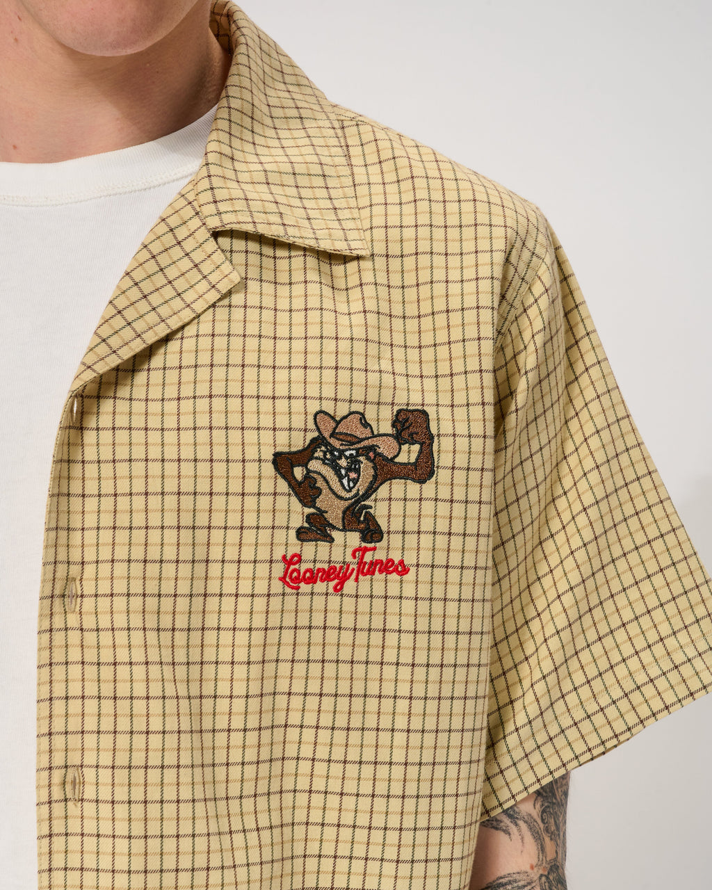Rootin Tootin Taz Button Down T-Shirt product image 5