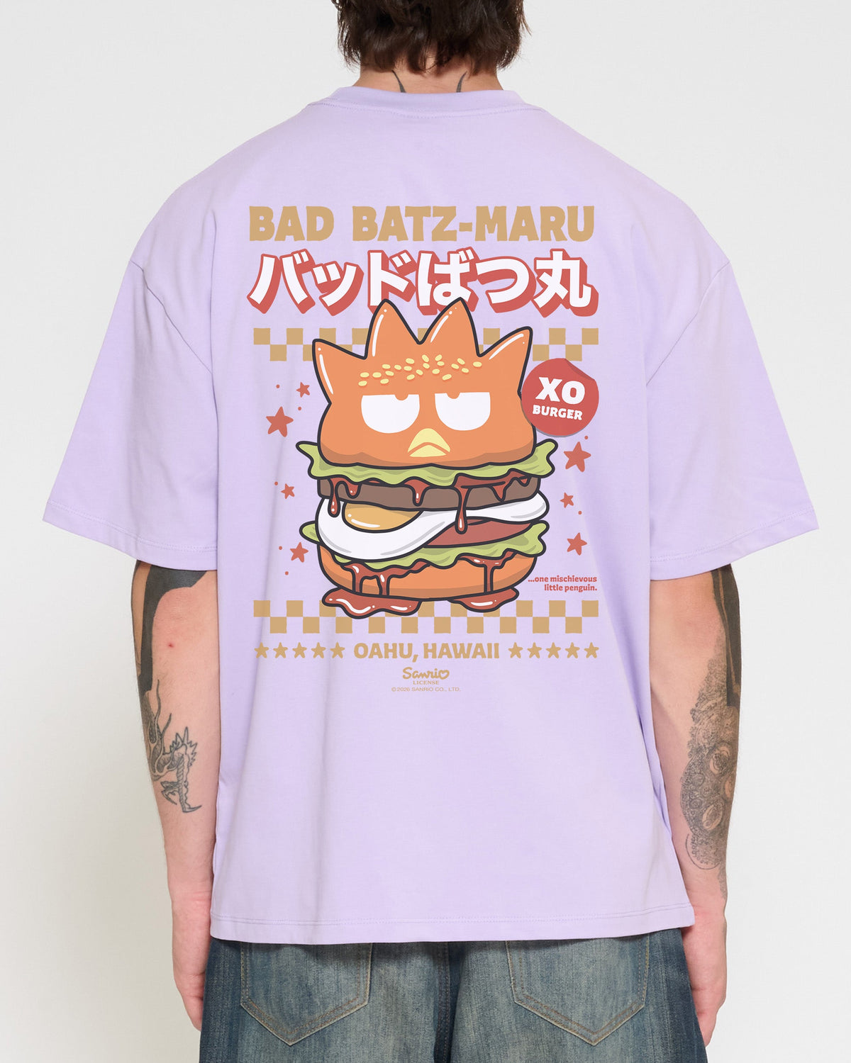 Bad Badtz-Maru Burger Oversized Tee product image 1