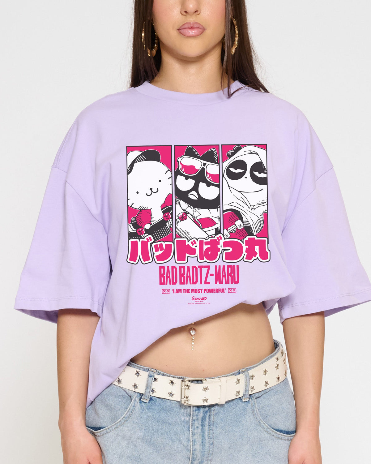 Bad Badtz-Maru Skate Oversized Tee product image 3