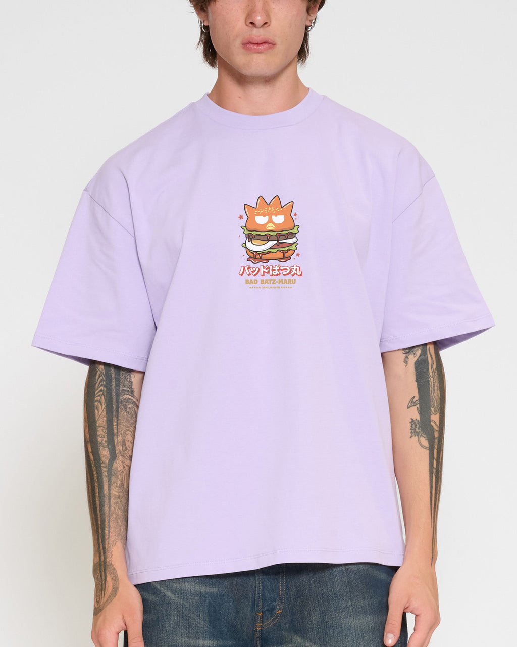Bad Badtz-Maru Burger Oversized Tee product image 2
