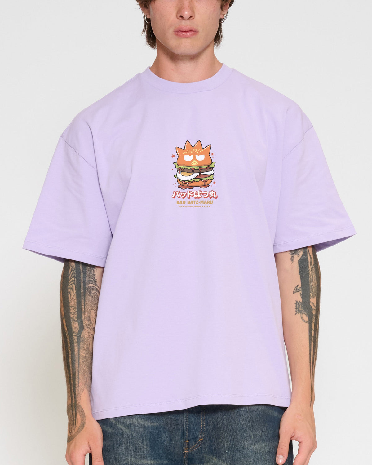 Bad Badtz-Maru Burger Oversized Tee product image 2