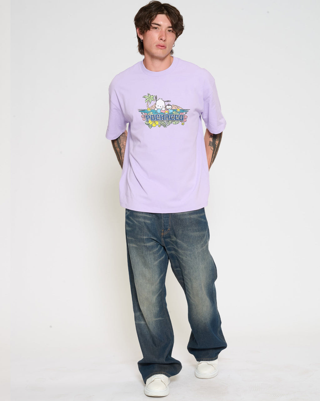 Pochacco Summer Friends Oversized Tee product image 8