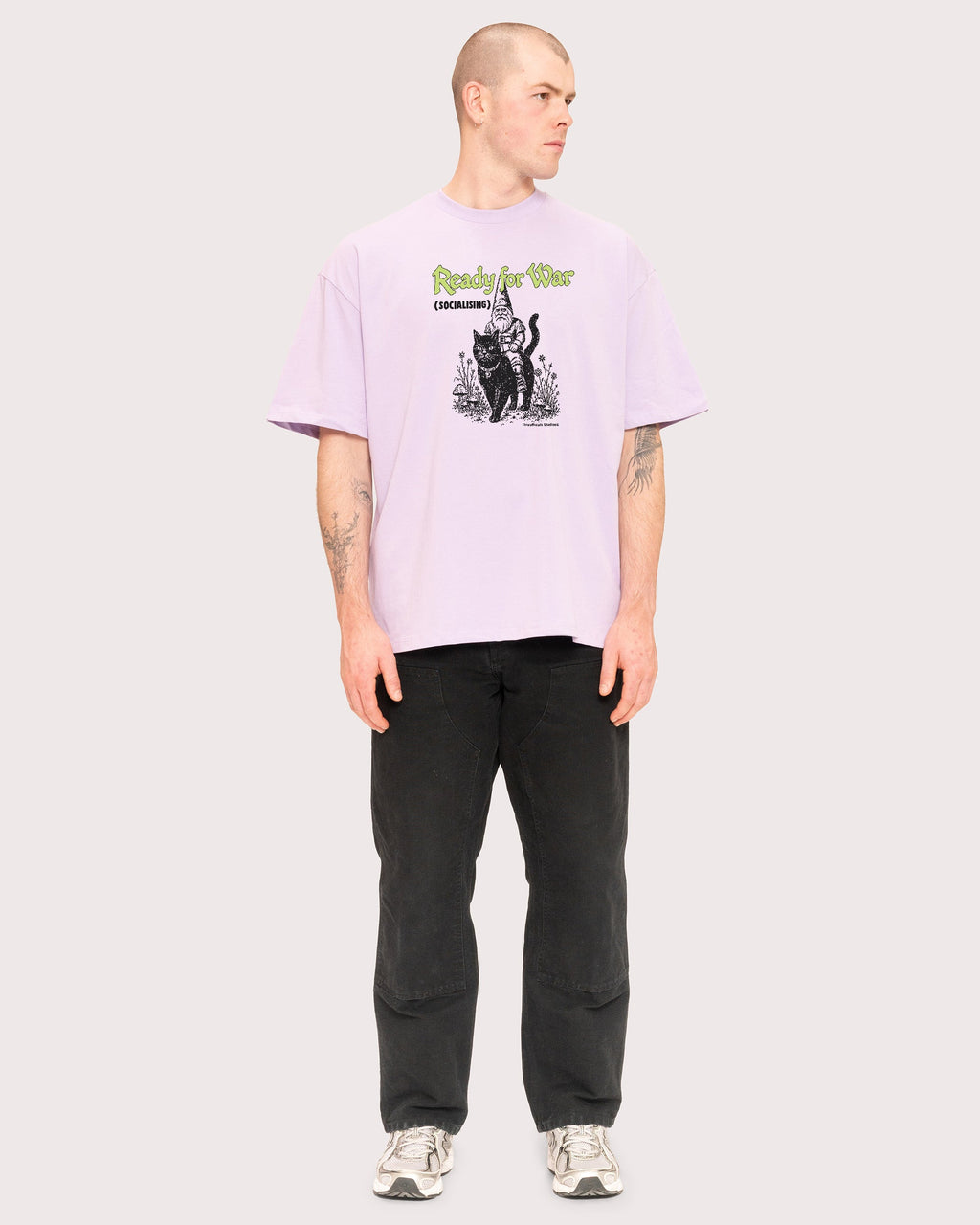 Ready for War Oversized Tee product image 6