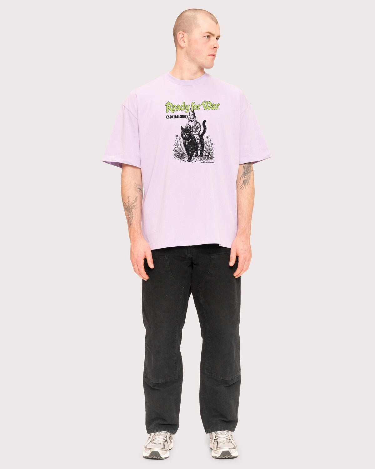 Ready for War Oversized Tee product image 6
