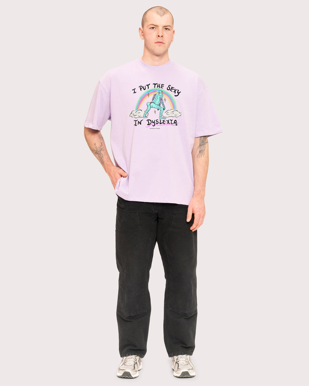 I Put the Sexy in Dyslexia Oversized Tee product image 10