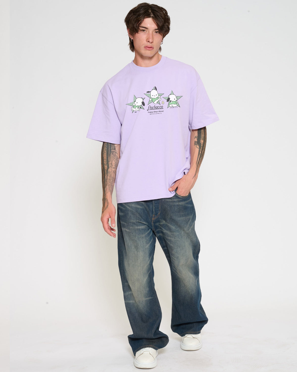 Pochacco Happy Steps Oversized Tee product image 8