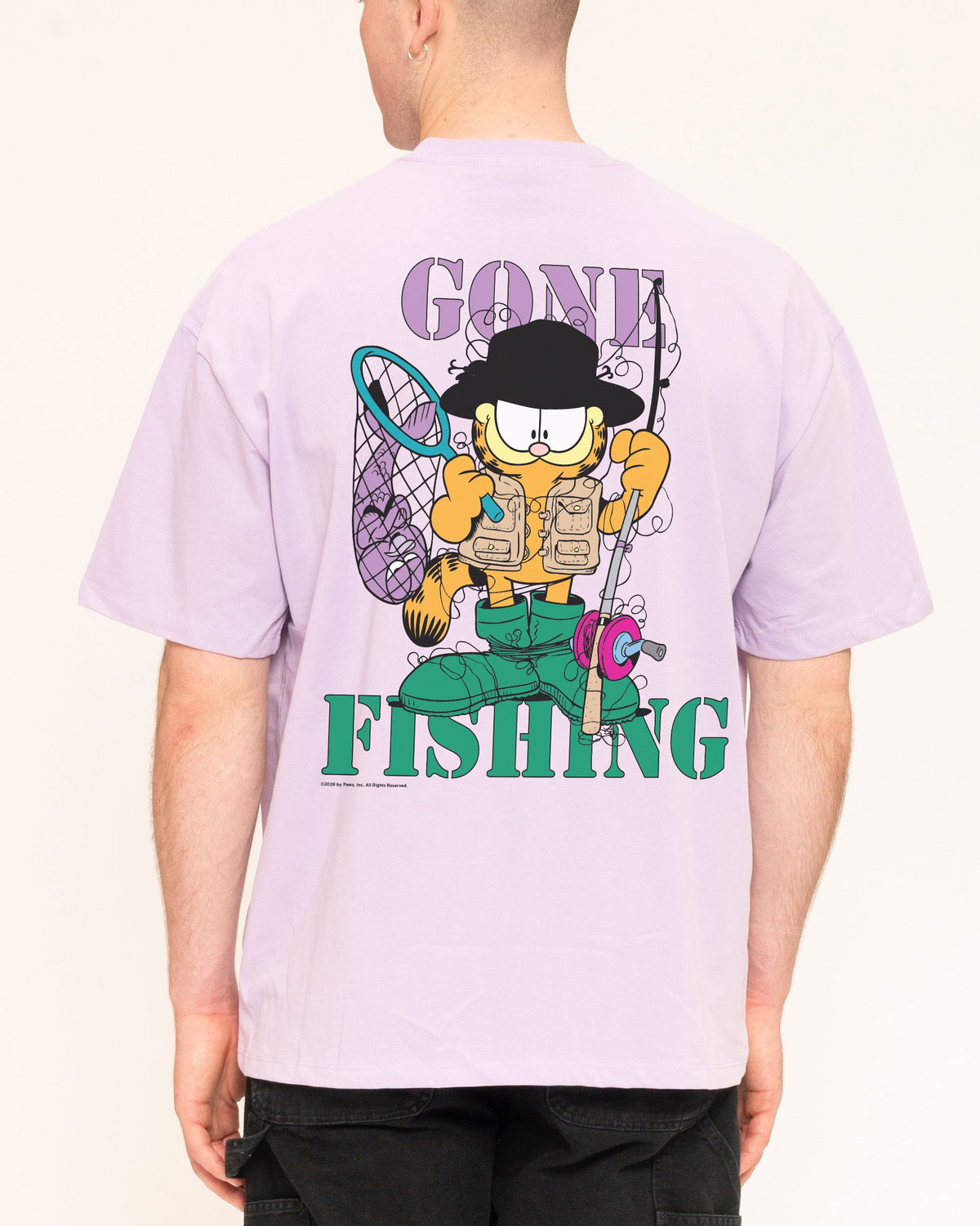 Gone Fishing Oversized Tee product image 3