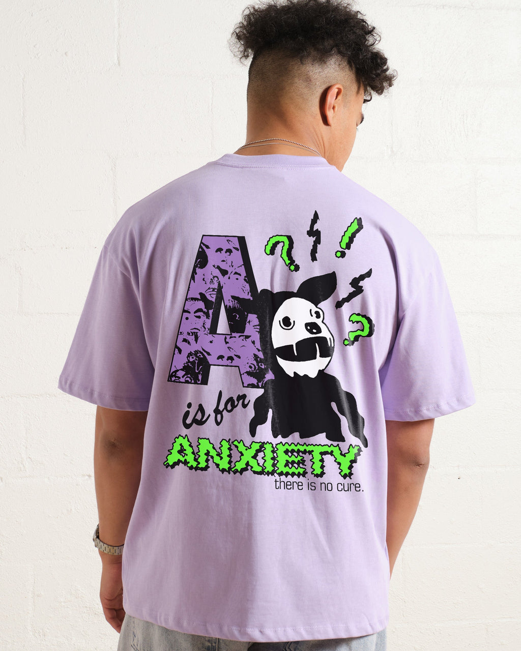 A Is For Anxiety Oversized Tee product image 1