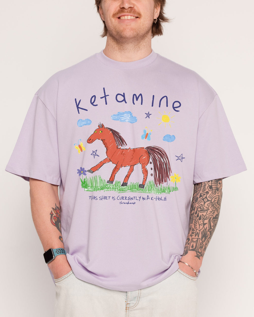 Ketamine Oversized Tee product image 1