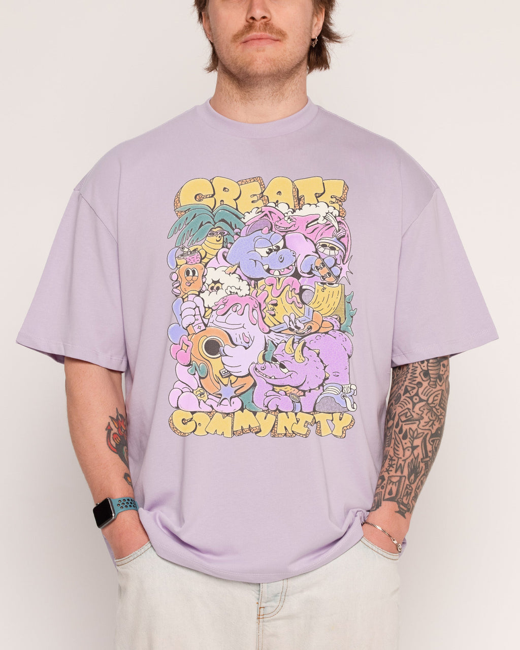 Create Community Oversized Tee product image 2