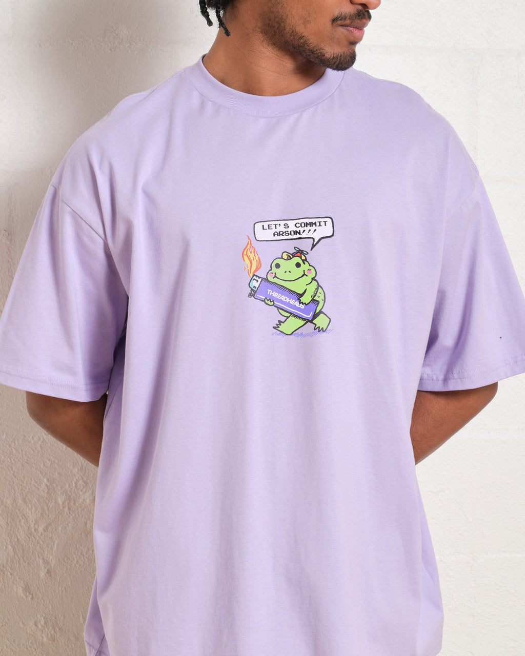Let's Commit Arson Oversized Tee product image 6