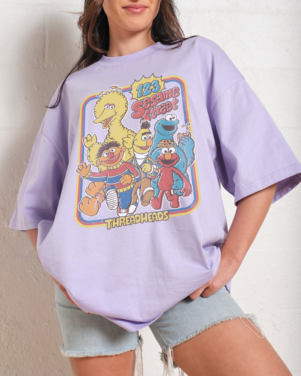 123 Sesame St Oversized Tee product image 1