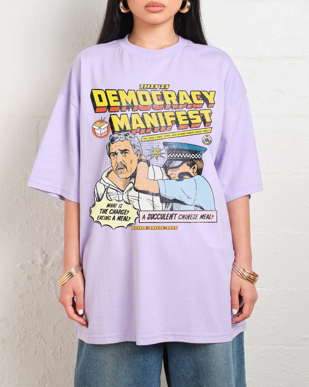 This is Democracy Manifest Oversized Tee product image 12