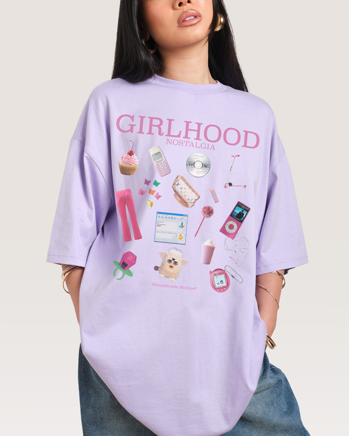 Girlhood Nostalgia Oversized Tee product image 2