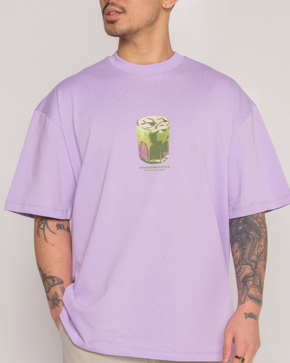 Strawberry Matcha Oversized Tee product image 6