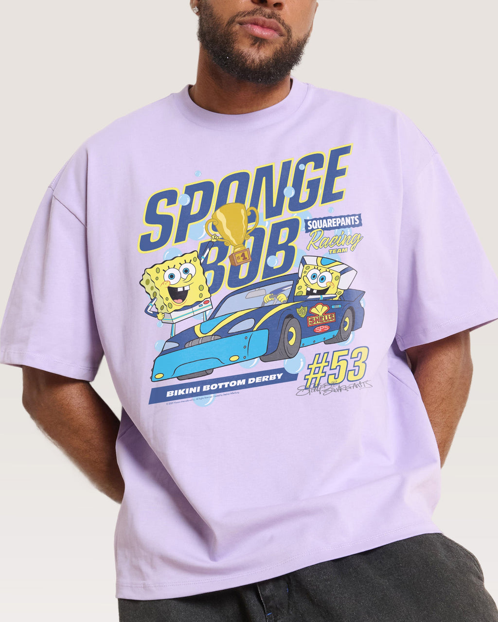 Spongebob Racing Oversized Tee product image 7