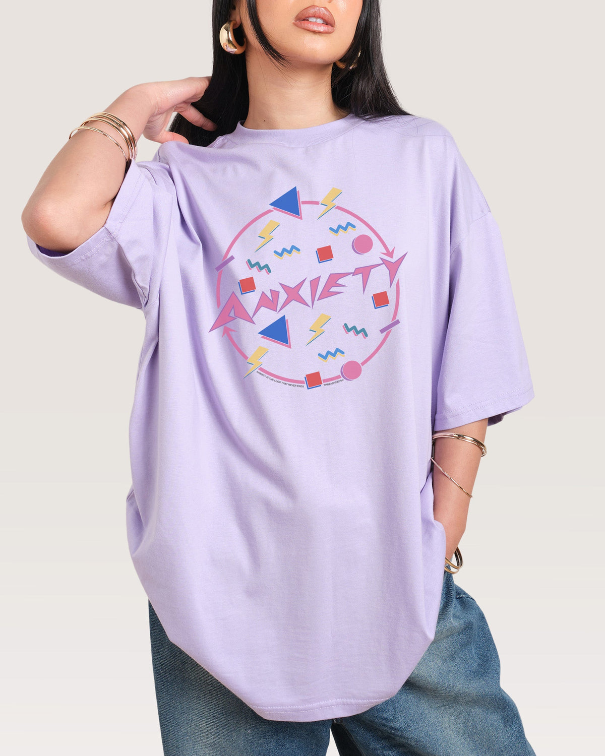 Anxiety Oversized Tee product image 5