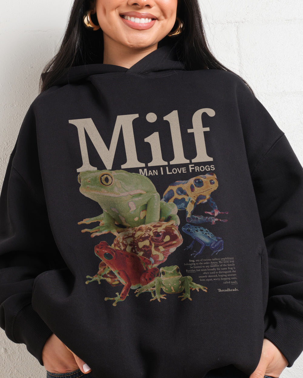 Man I Love Frogs Hoodie product image 7