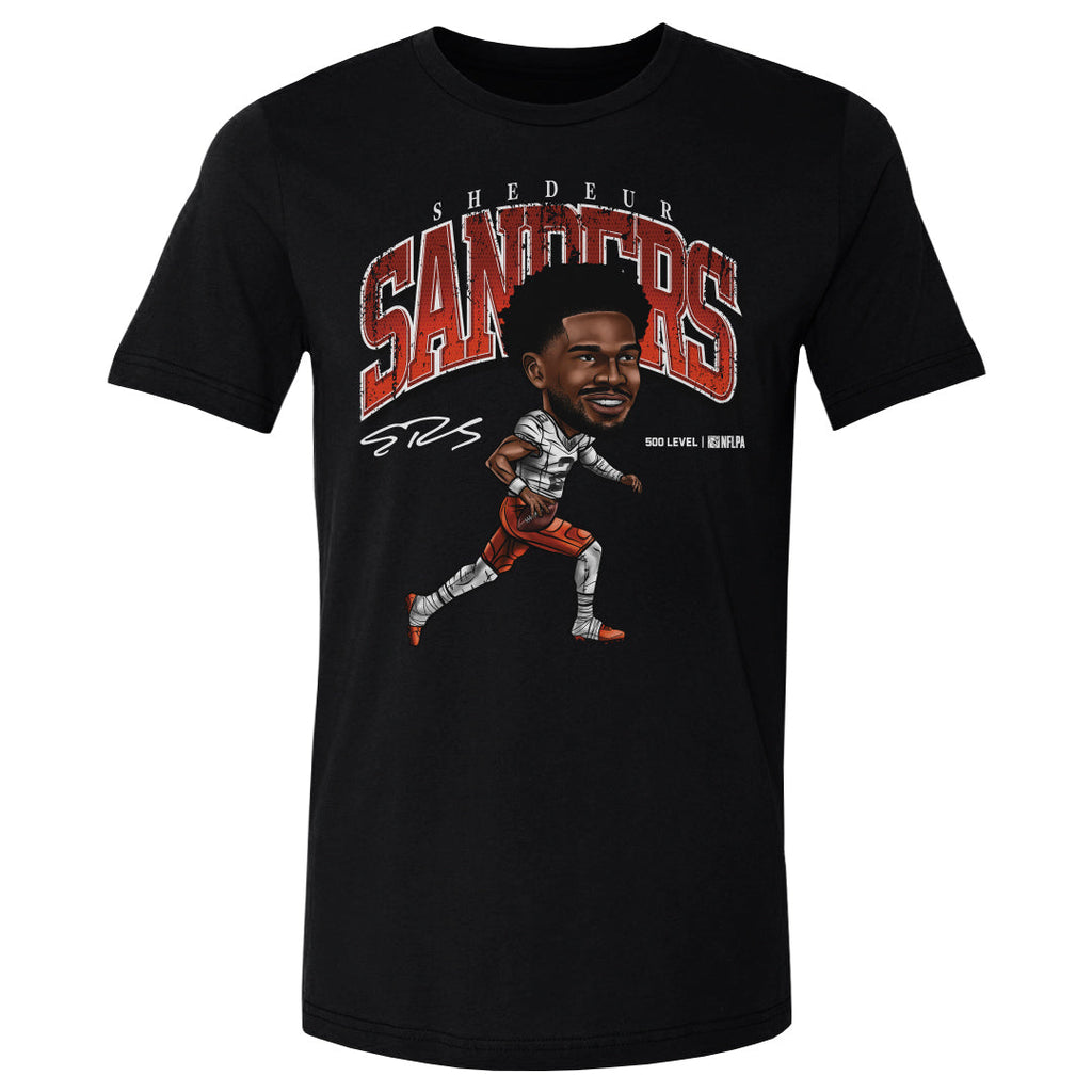 Shedeur Sanders Cleveland Cartoon WHT product image 1