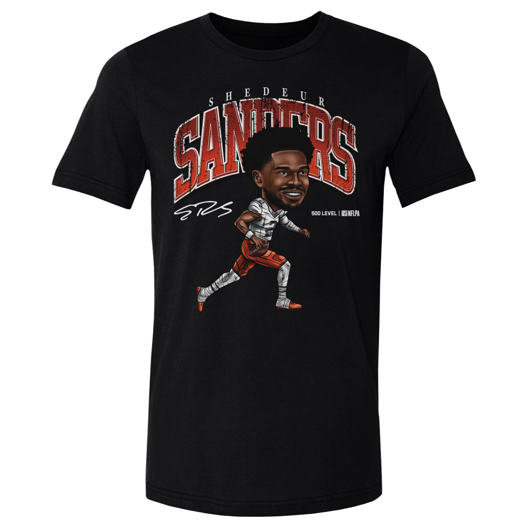 Shedeur Sanders Cleveland Cartoon WHT product image 1