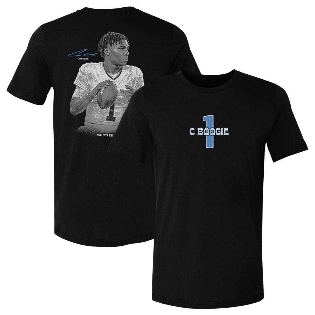 Cam Ward Tennessee Mono Grunge F&B WHT product image 1