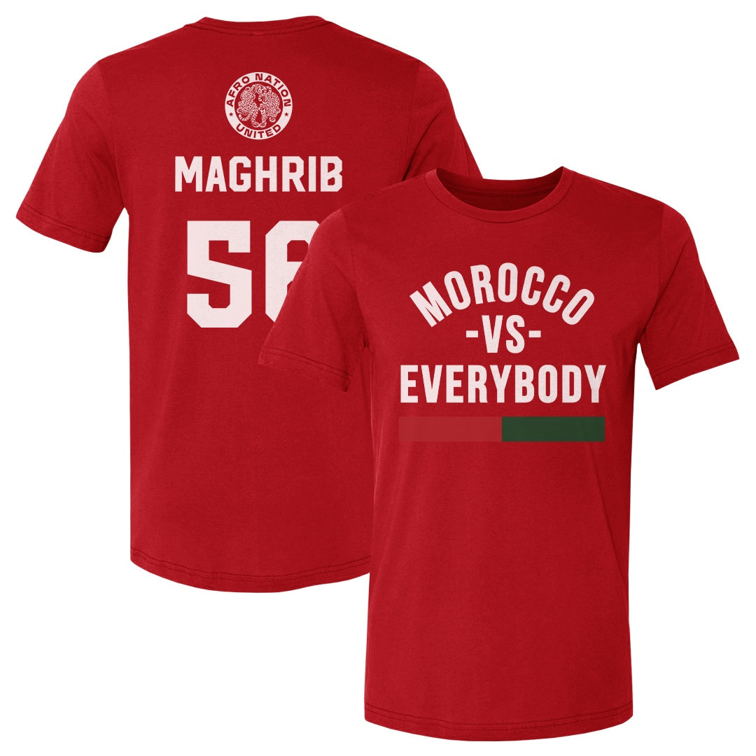 Morocco Vs. Everybody Afro Nation F&B WHT product image 1