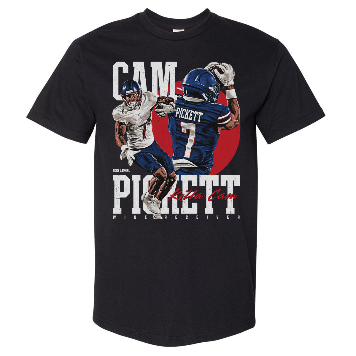 Cam Pickett College Player Name WHT product image 1