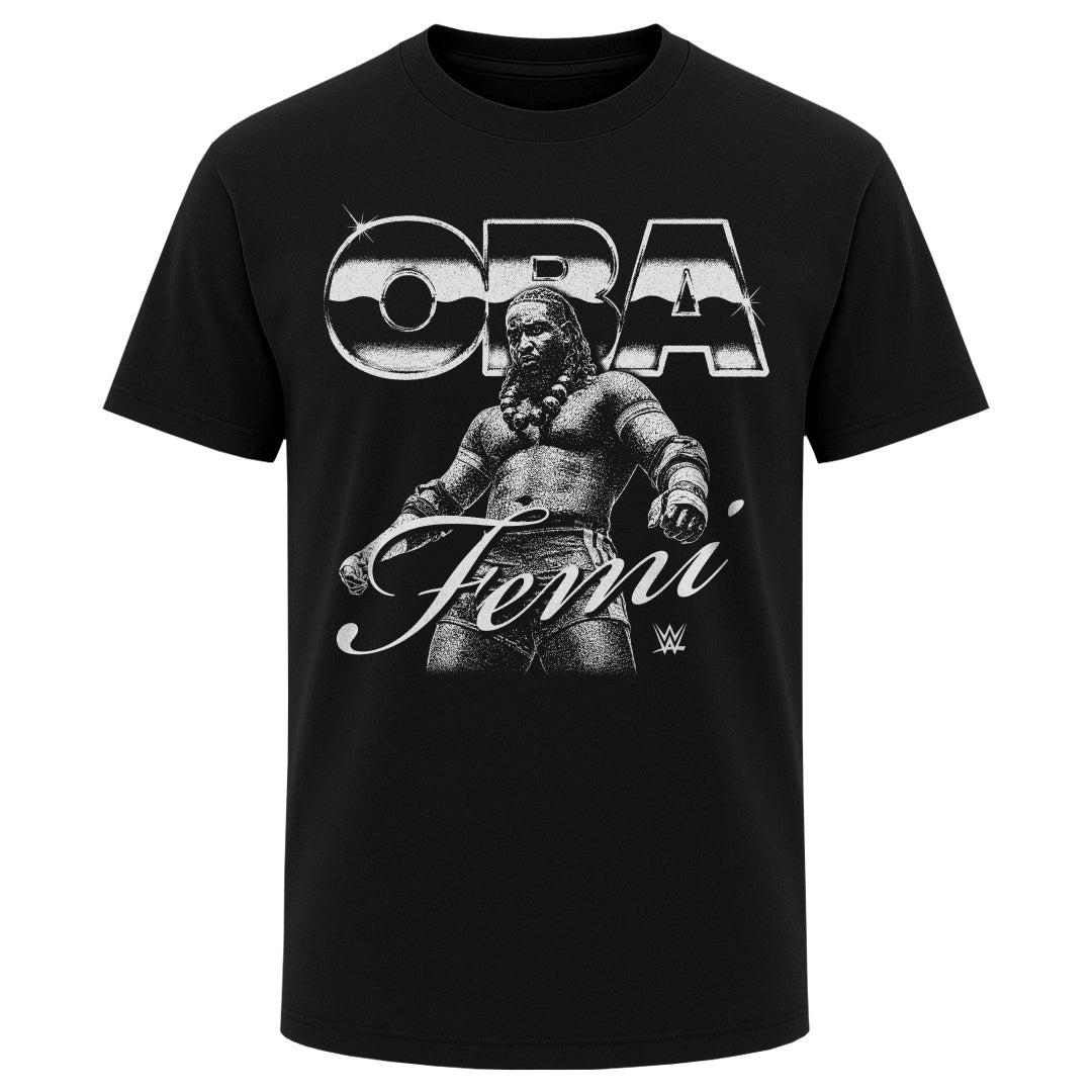 Oba Femi WWE Poster WHT