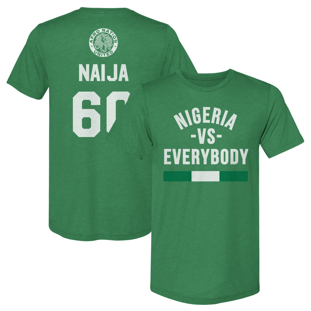 Nigeria Vs. Everybody Afro Nation F&B WHT product image 1