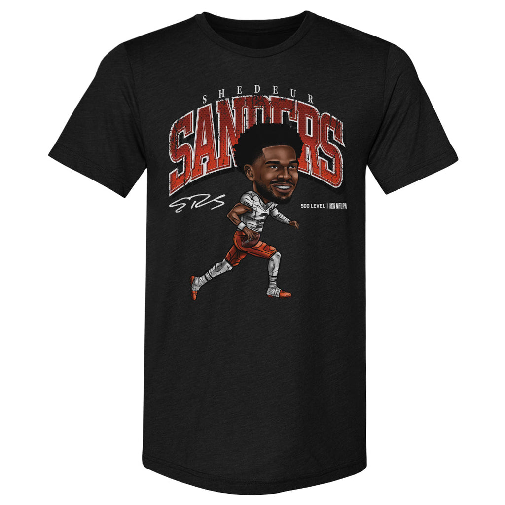 Shedeur Sanders Cleveland Cartoon WHT product image 1