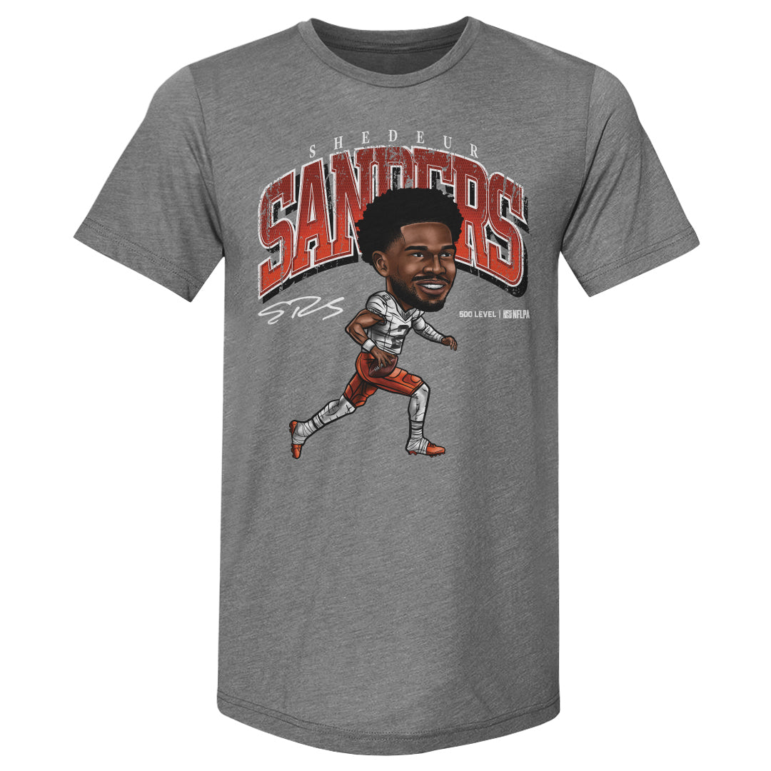 Shedeur Sanders Cleveland Cartoon WHT product image 2