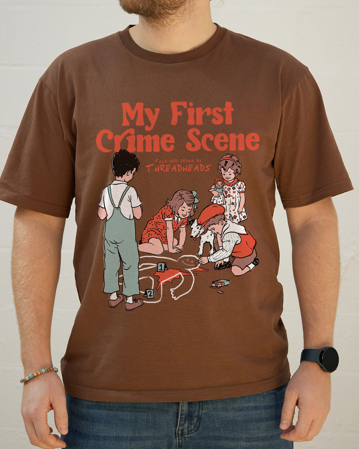 My First Crime Scene T-Shirt product image 6