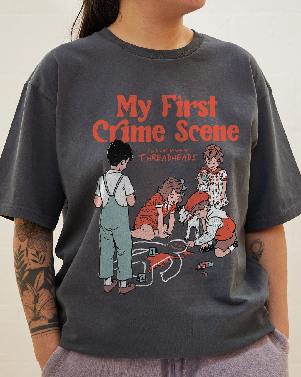 My First Crime Scene T-Shirt product image 2