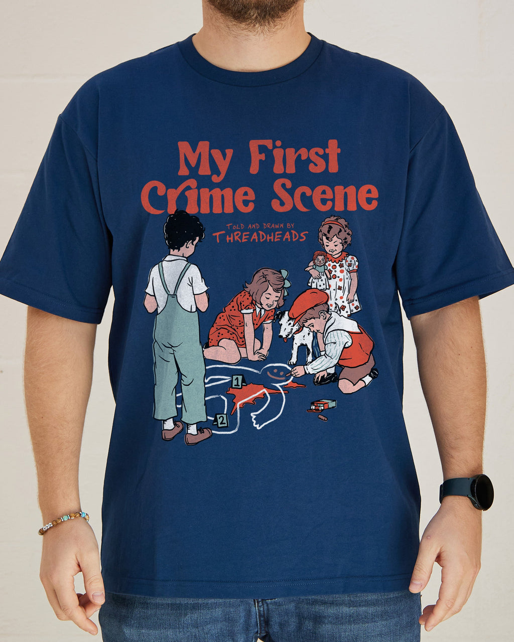 My First Crime Scene T-Shirt product image 5