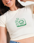 Eat Your Greens Baby Tee product image 1