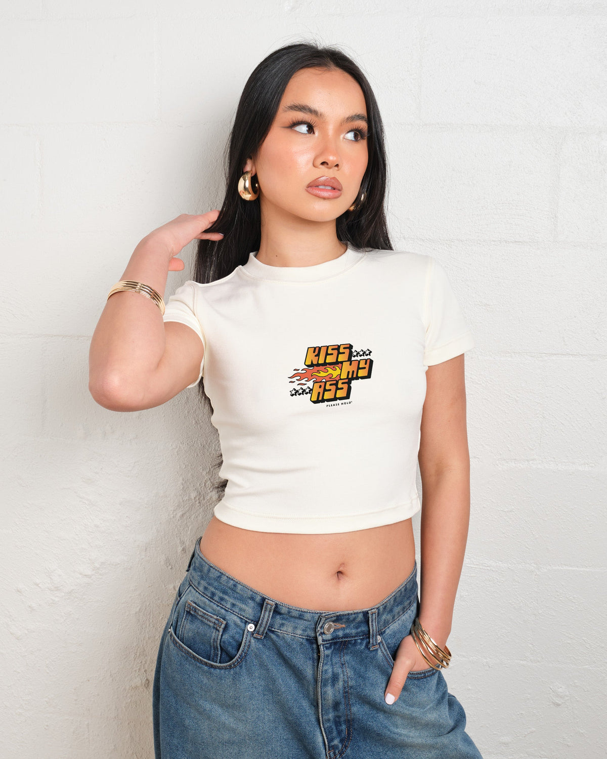 Kiss My Ass Baby Tee product image 5