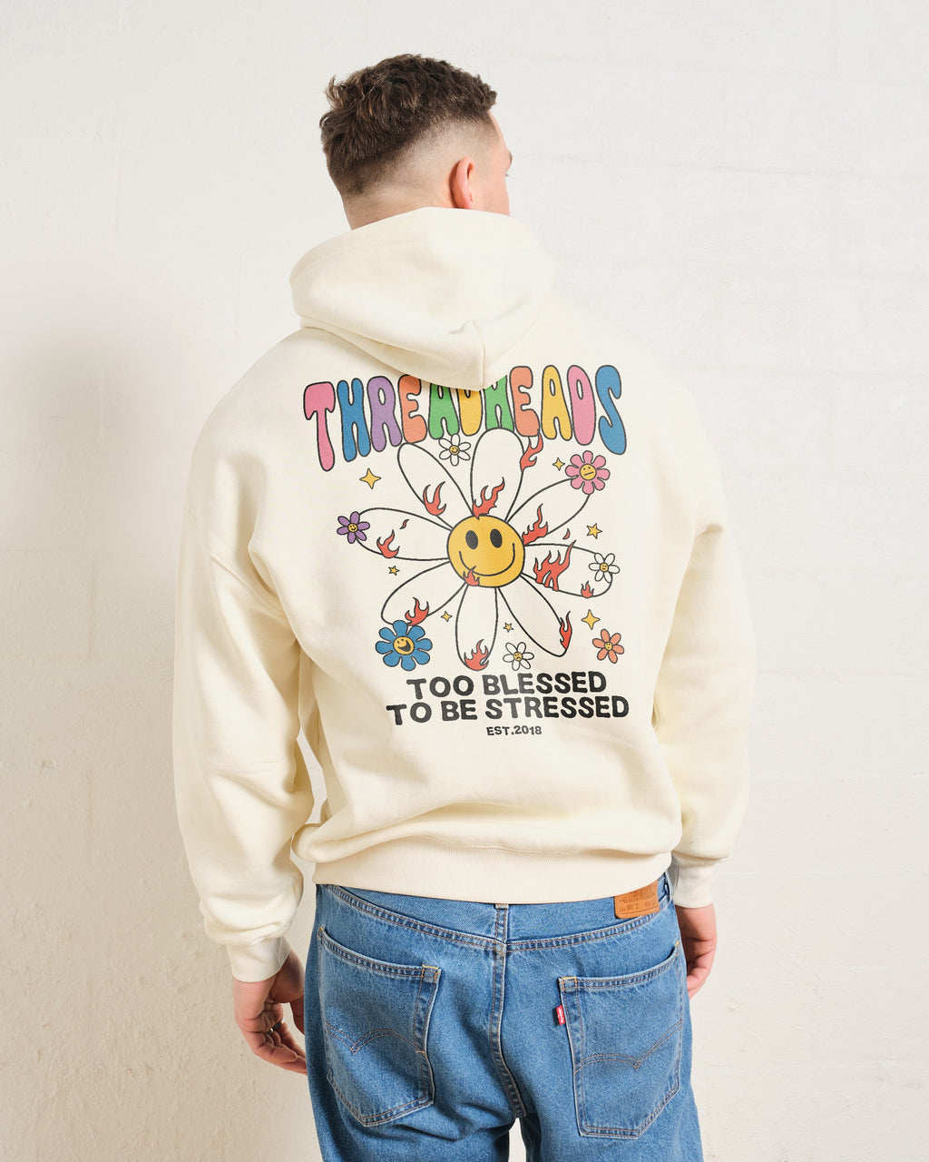 Too Blessed to be Stressed Hoodie product image 7