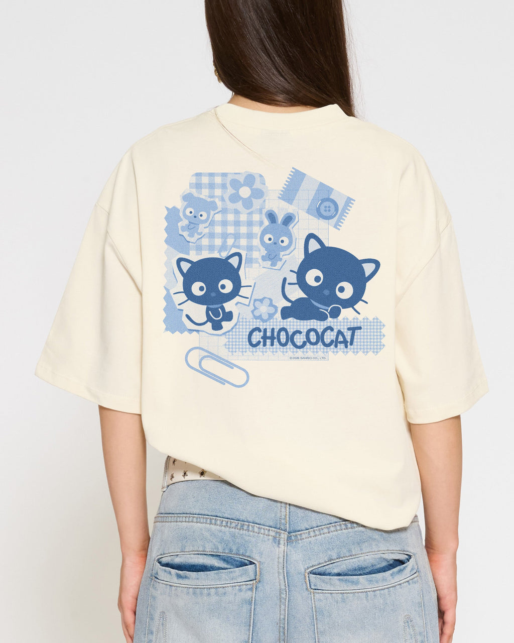 Chococat Scrapbook Oversized Tee product image 1