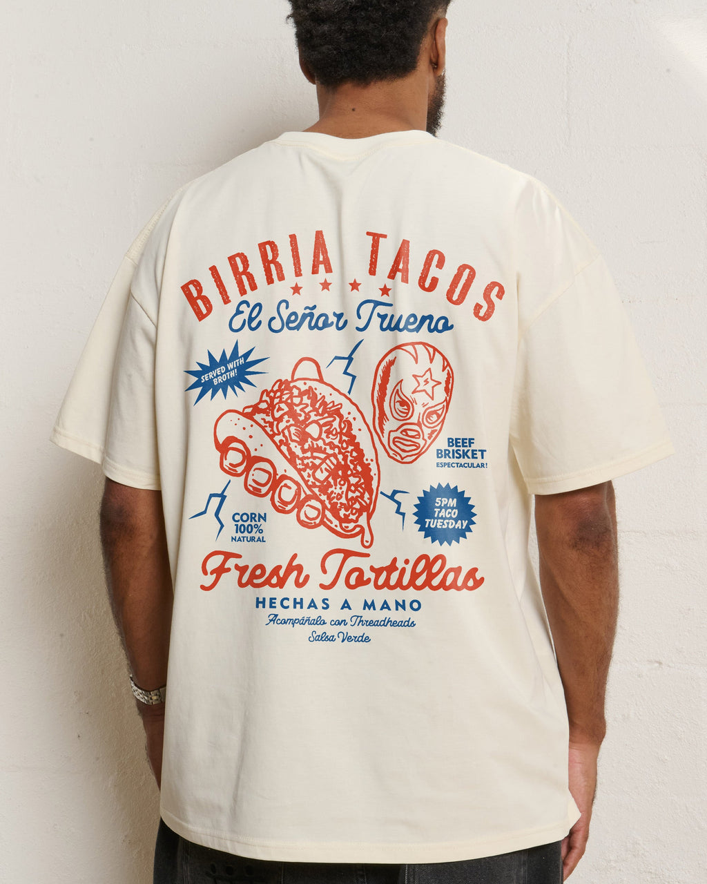 Birria Tacos El Senor Trueno T-Shirt product image 3