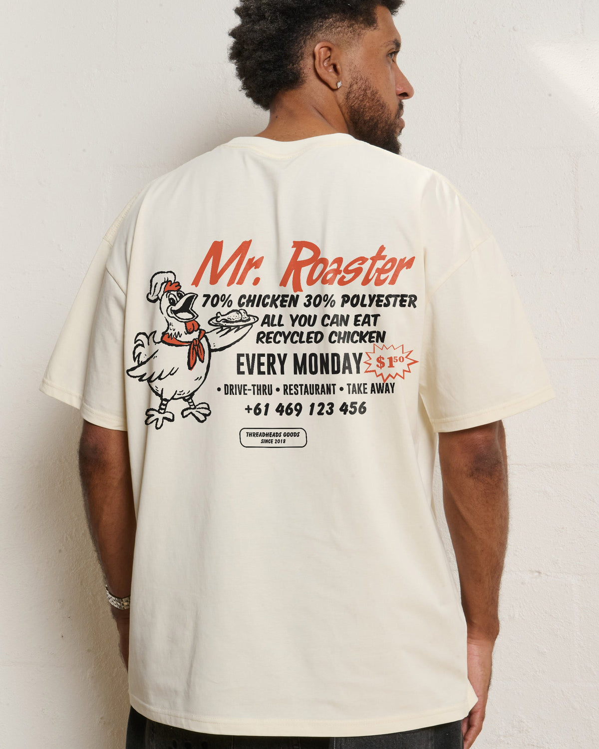 Mr. Roaster Fried Chicken T-Shirt product image 9